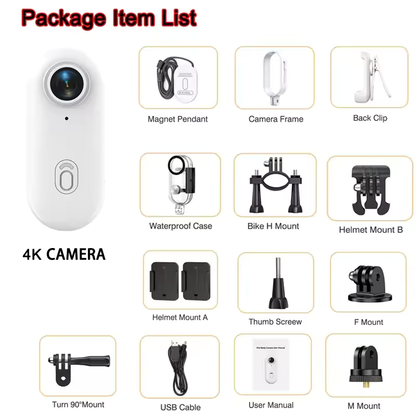TorqueTech™ Mini Magnetic 4K Camera
