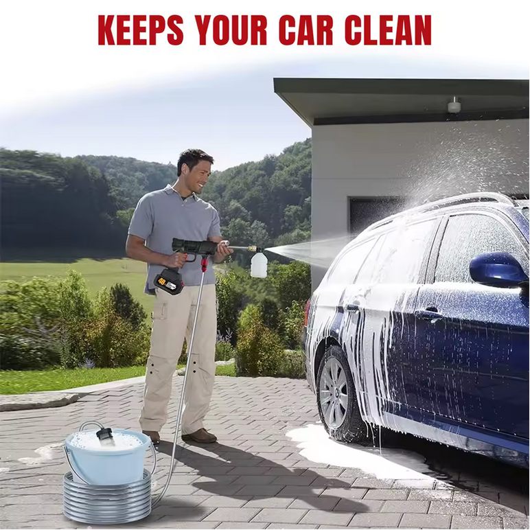 TorqueTech™ Cordless Portable Pressure Washer