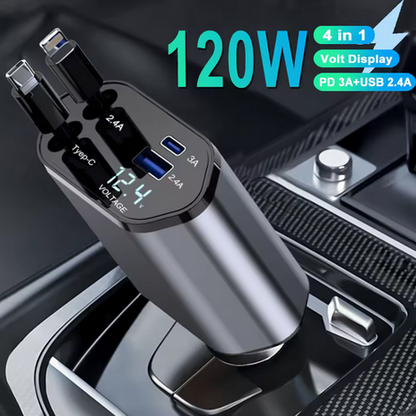 TorqueTech™ Multi-Functional Car Phone Charger