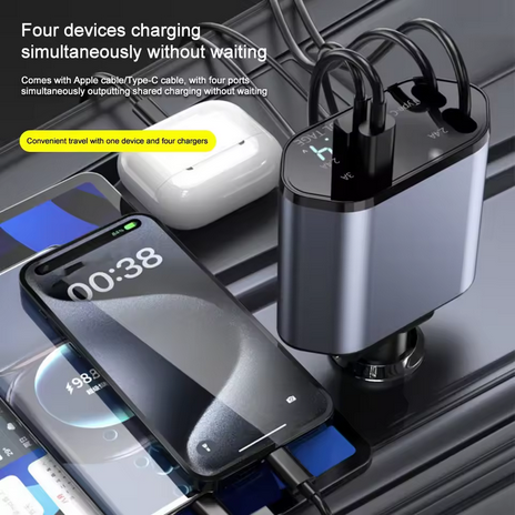 TorqueTech™ Multi-Functional Car Phone Charger